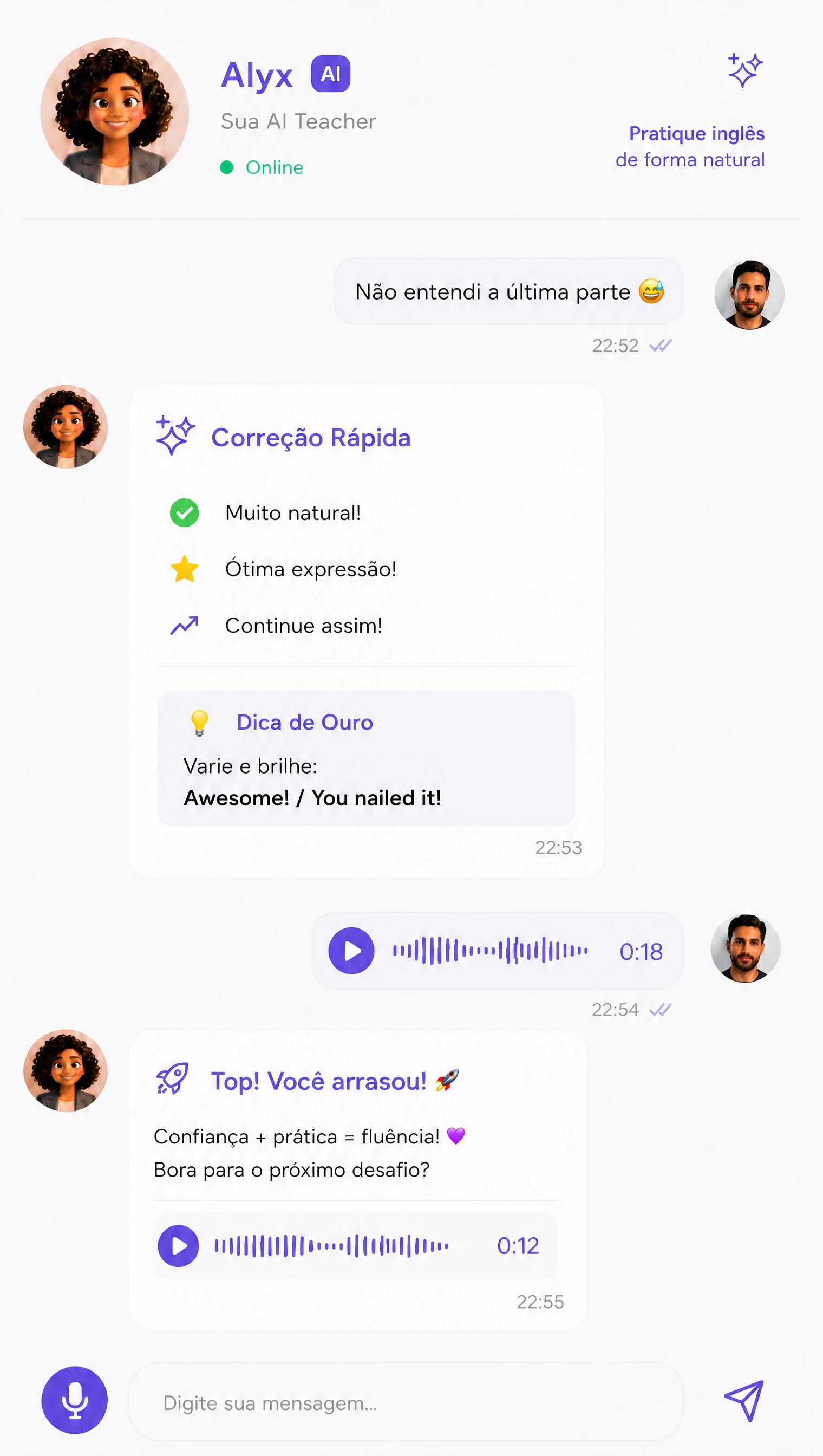 App Alyx no celular